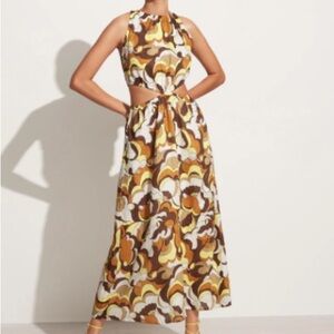 Faithfull the Brand Trapani Printed Maxi Dress- Onassis Print Size XS